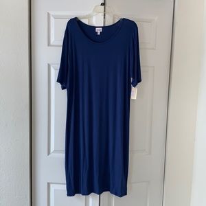 LuLaRoe Julia Dress 3XL NWT